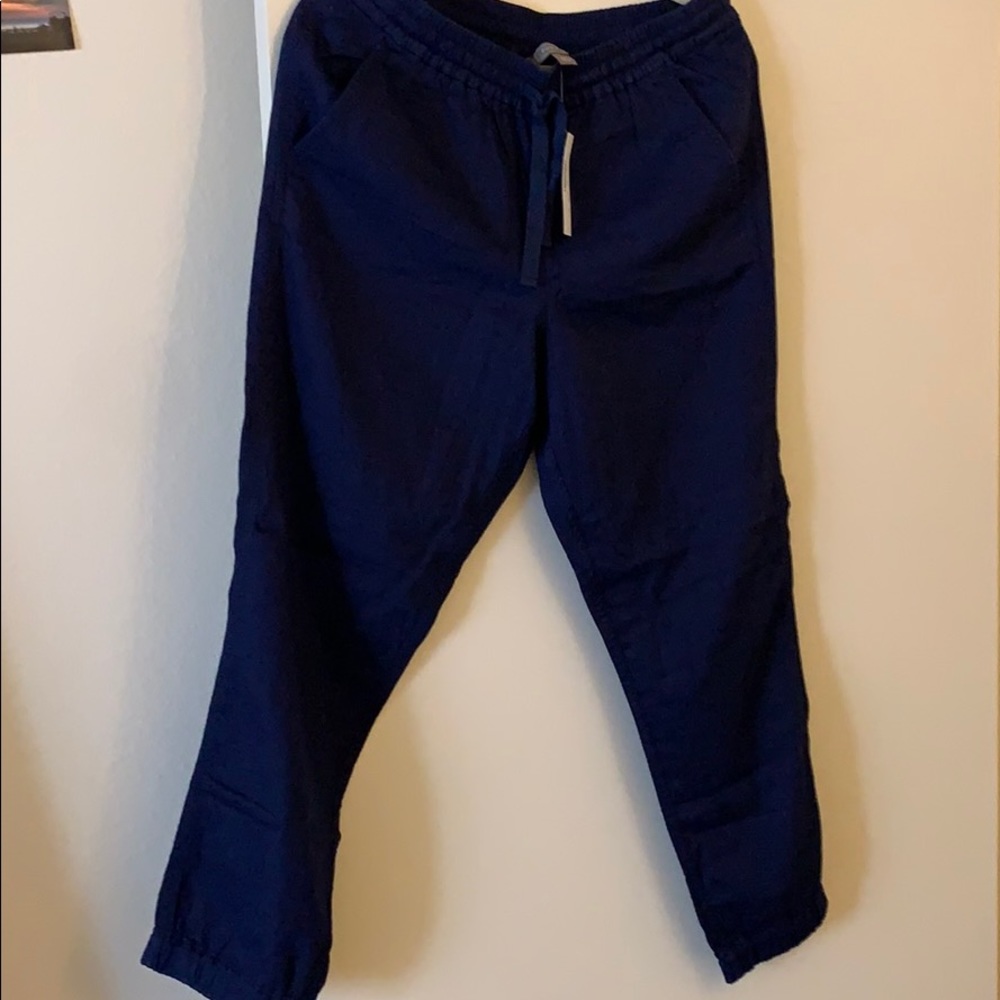 J. Crew Point Sur Linen Pants